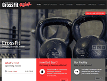 Tablet Screenshot of crossfitroar.com